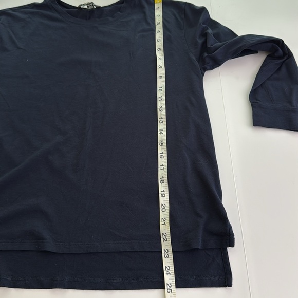 Lauren Ralph Lauren Cotton-Blend Long-Sleeve Tee navy XL - Picture 6 of 6